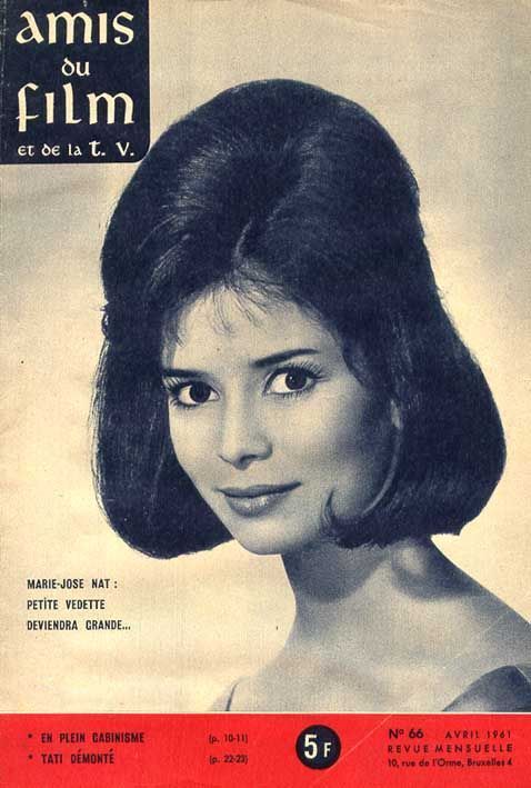 AMIS DU FILM magazine cover Issue 66 April 1961