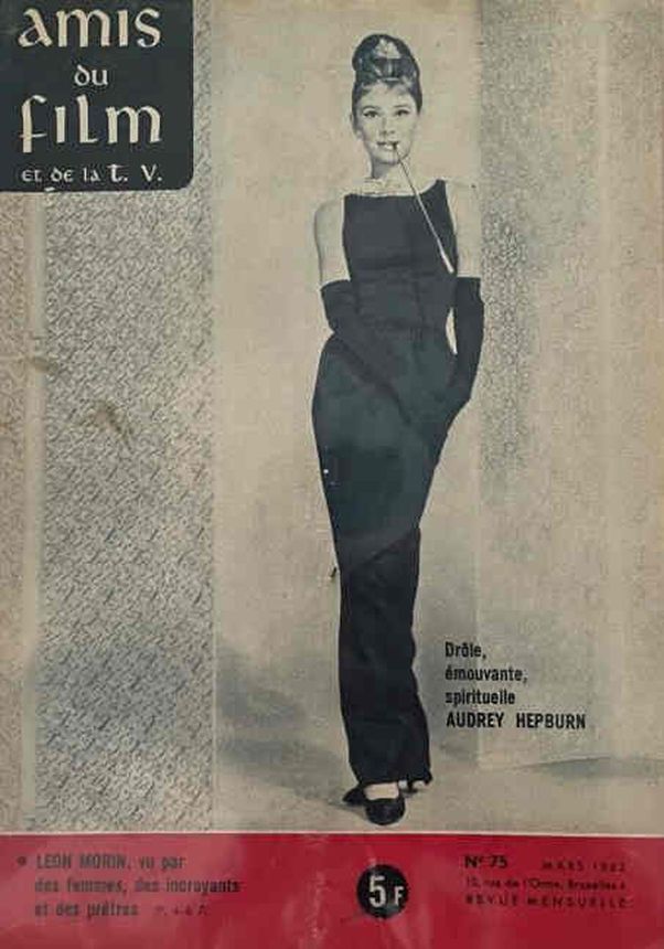 AMIS DU FILM magazine side cover Issue 75 March 1962