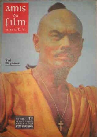 AMIS DU FILM magazine side cover Issue 85 March 1963
