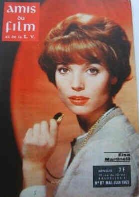 AMIS DU FILM magazine side cover Issue 87 May/June 1963