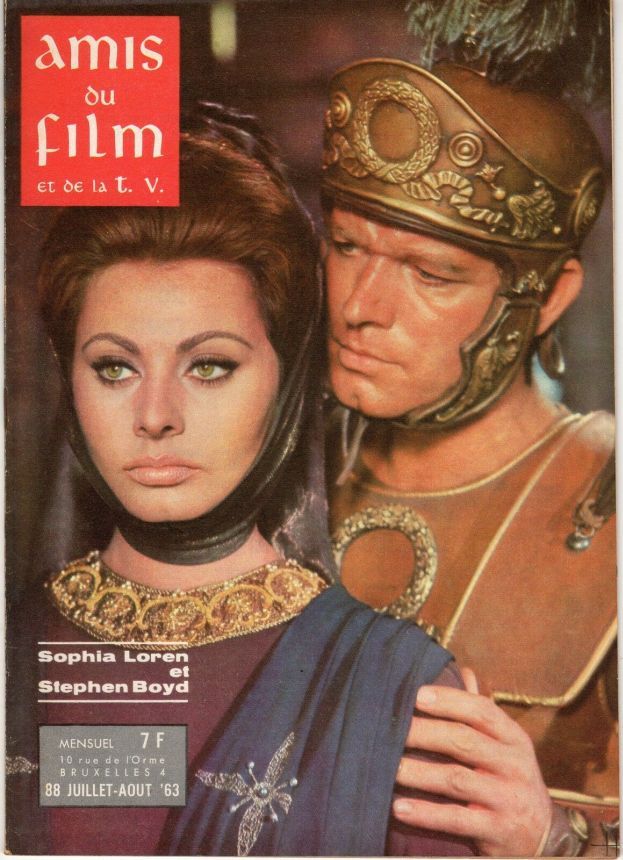 AMIS DU FILM magazine side cover Issue 88 July/August 1963