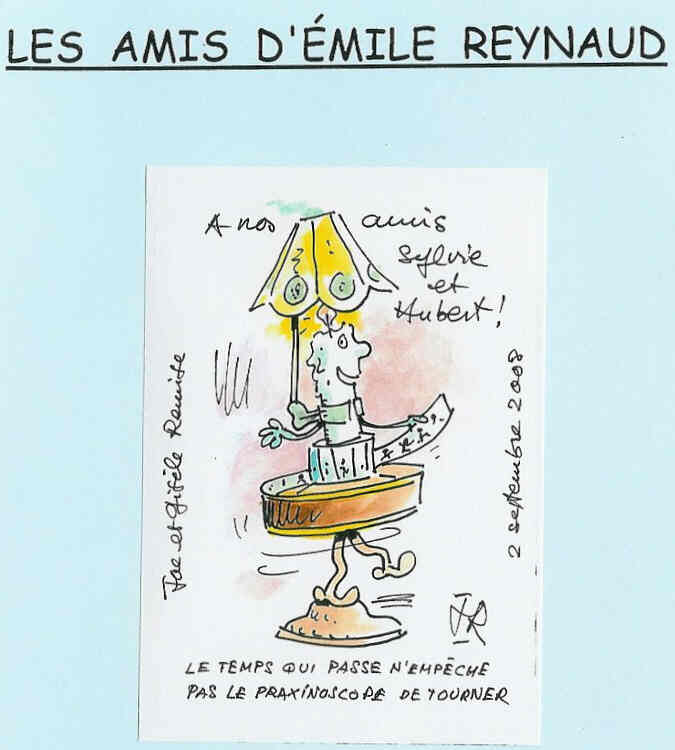 AMIS D EMILE REYNAUD | LES magazine side cover Issue 39 December 2008