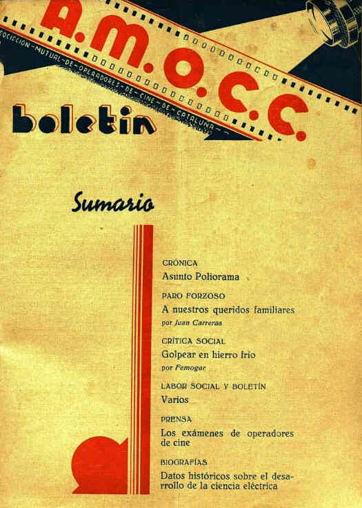 A.M.O.C.C. magazine side cover Issue 15 May 1936