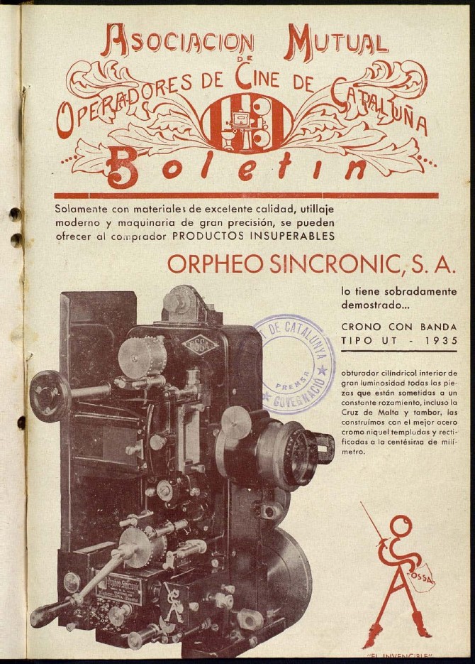 A.M.O.C.C. magazine side cover Issue 10  11  December 1935/ January 1936 
