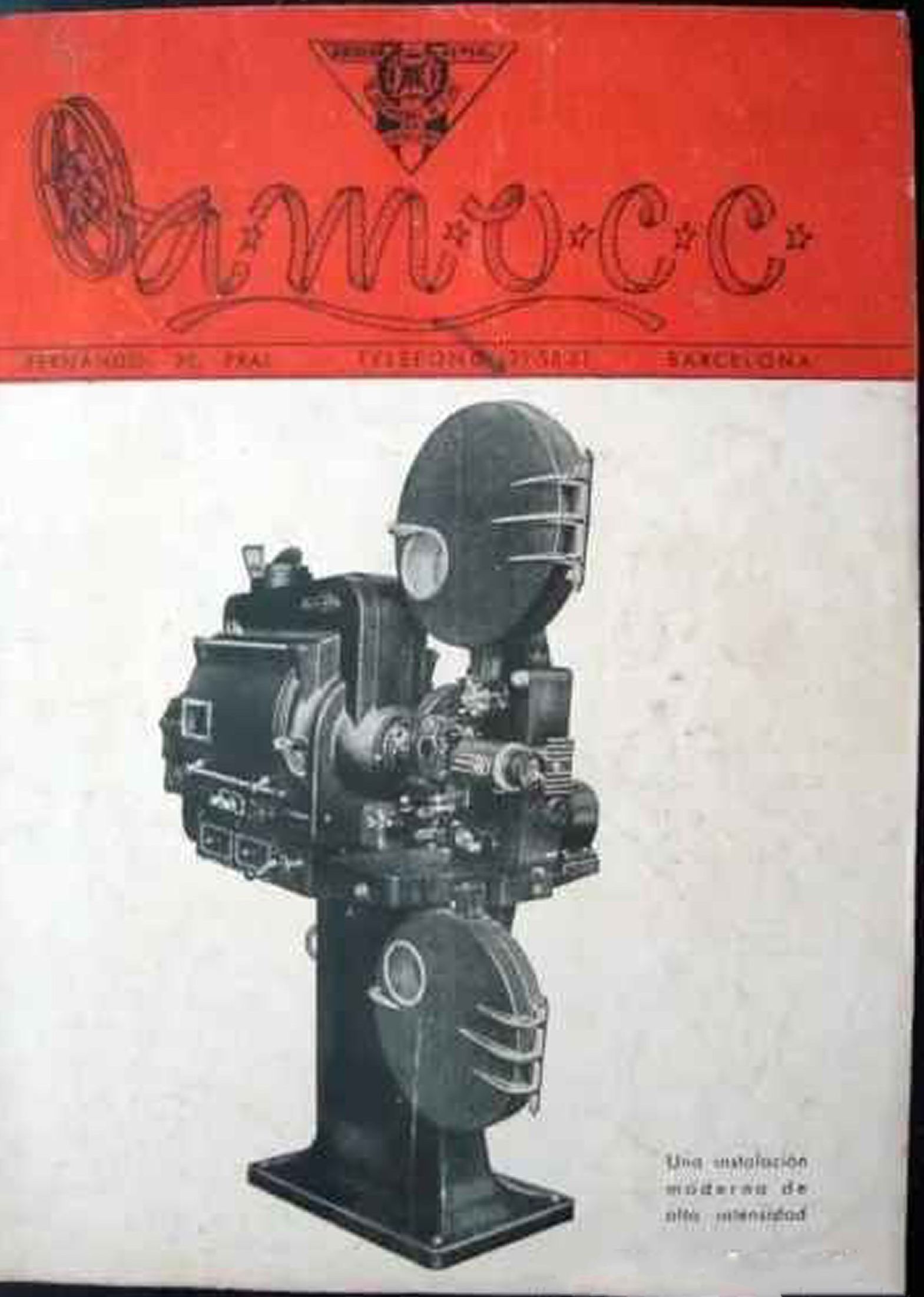 A.M.O.C.C. magazine side cover Issue 36  September 1951