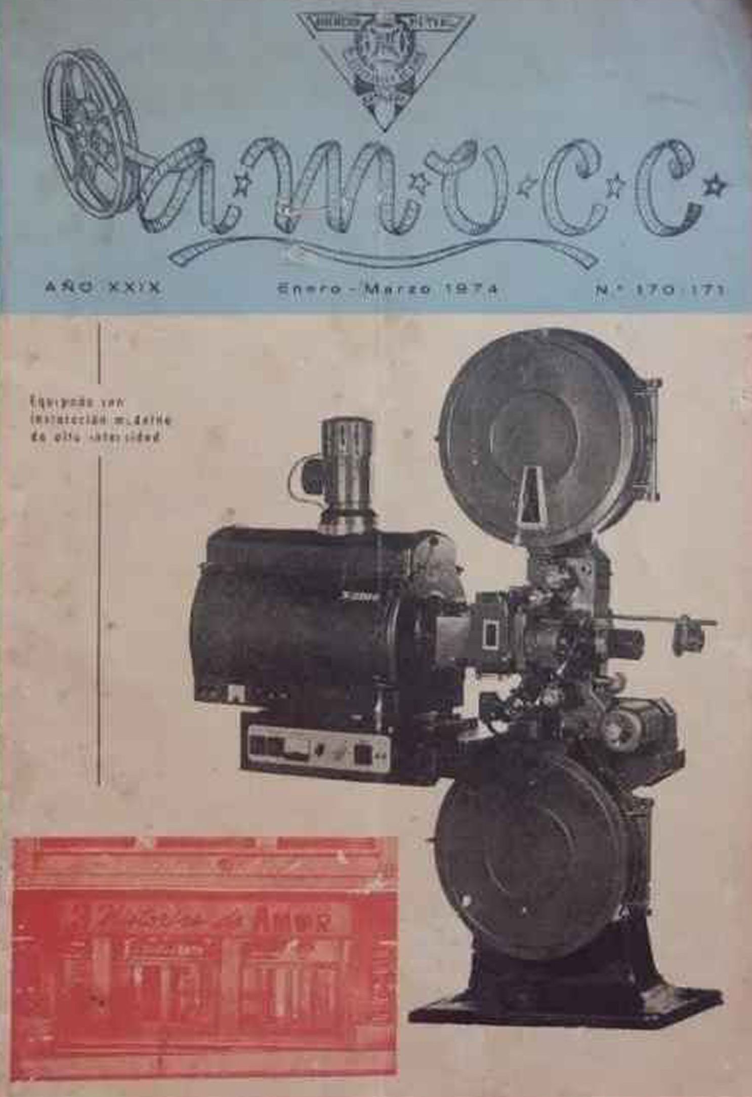 A.M.O.C.C. magazine side cover Issue 170-171  January/March 1974
