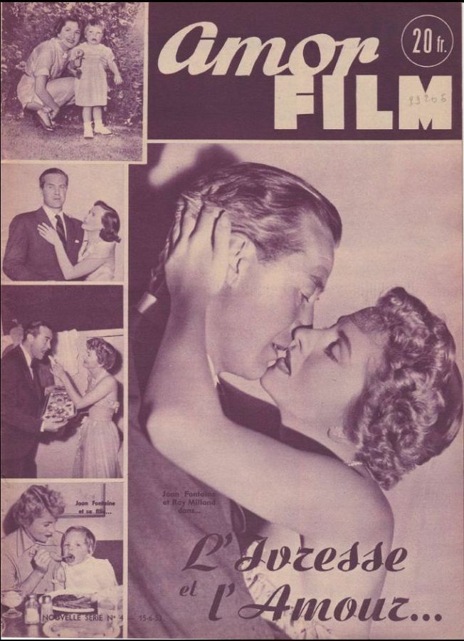 AMOR FILM magazine side cover Issue 4 15 June 1953