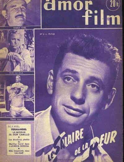 AMOR FILM magazine side cover Issue 6 15 July 1953