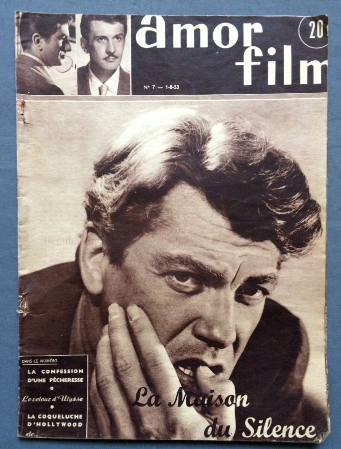 AMOR FILM magazine side cover Issue 7 1 August 1953