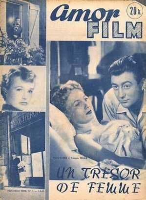AMOR FILM magazine side cover Issue 1 1 May 1953