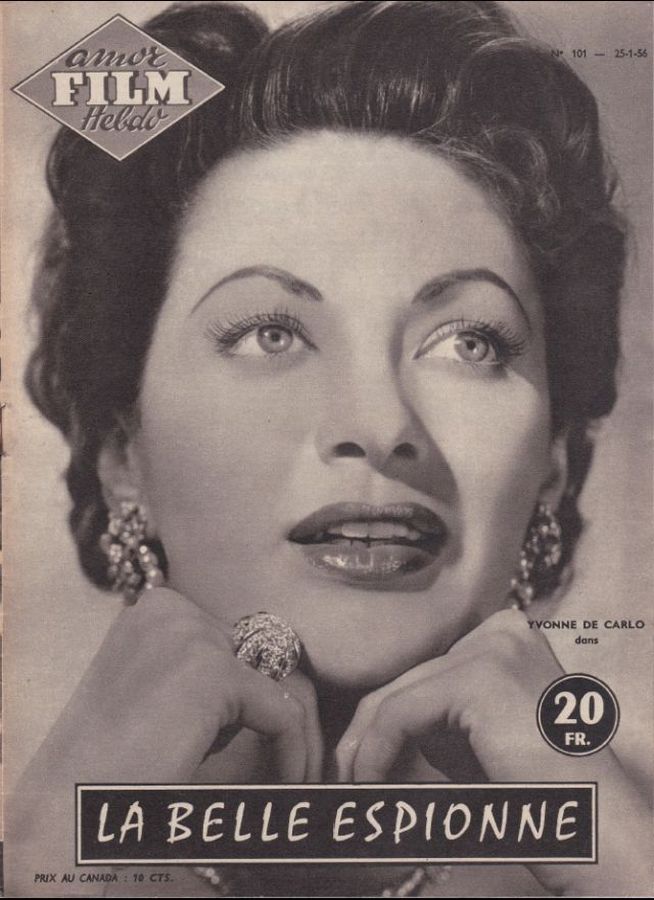 AMOR FILM magazine side cover Issue 101 January 1956