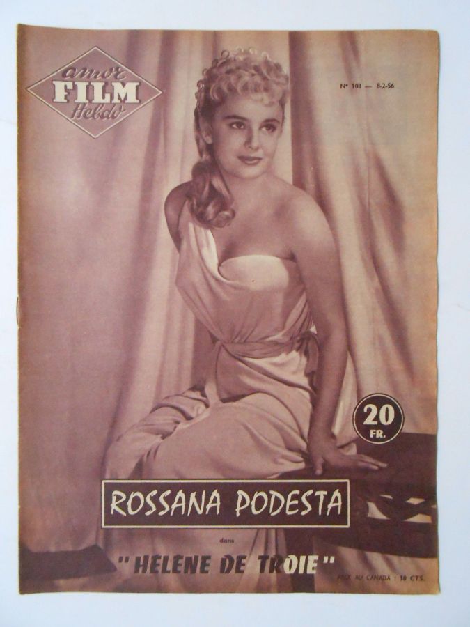 AMOR FILM magazine side cover Issue 103 February 1956