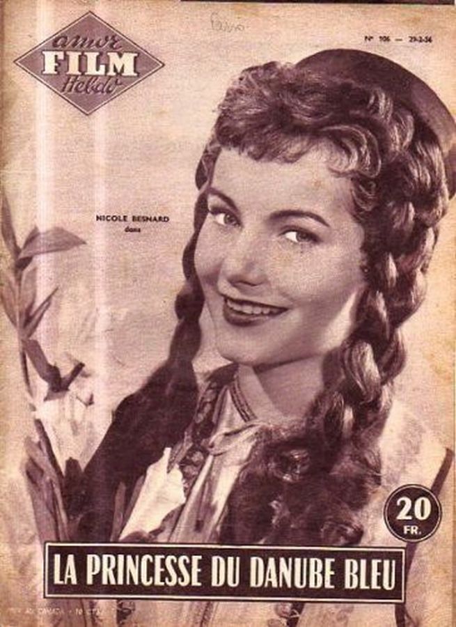AMOR FILM magazine side cover Issue 106 February 1956