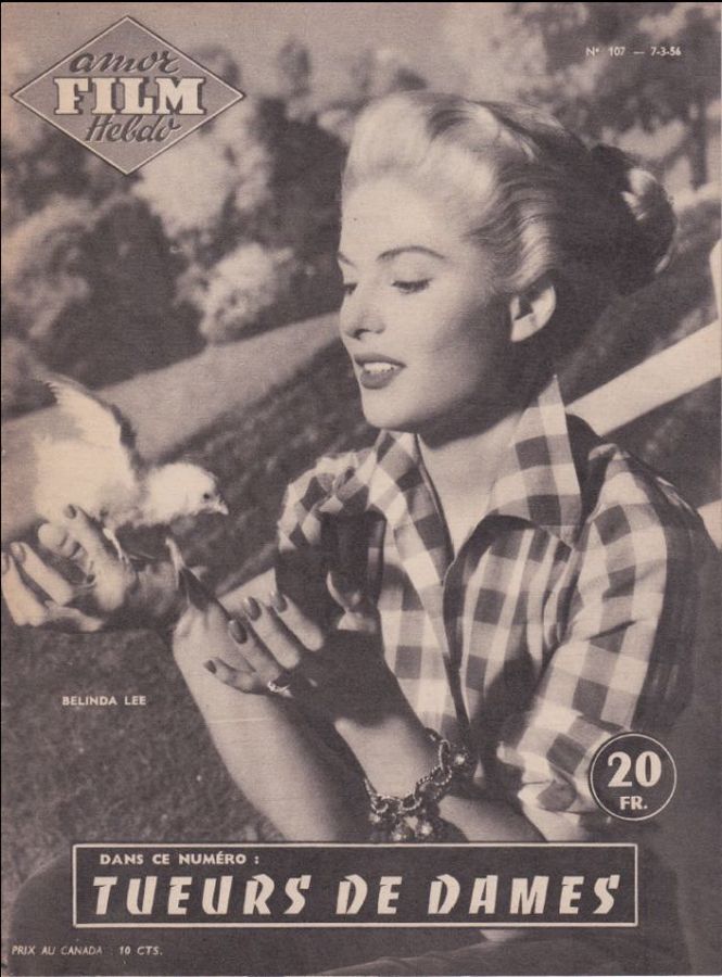 AMOR FILM magazine side cover Issue 107 March 1956
