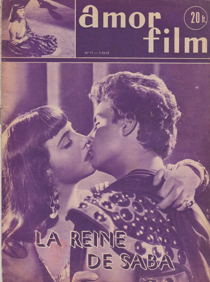 AMOR FILM magazine side cover Issue 11 1 October 1953