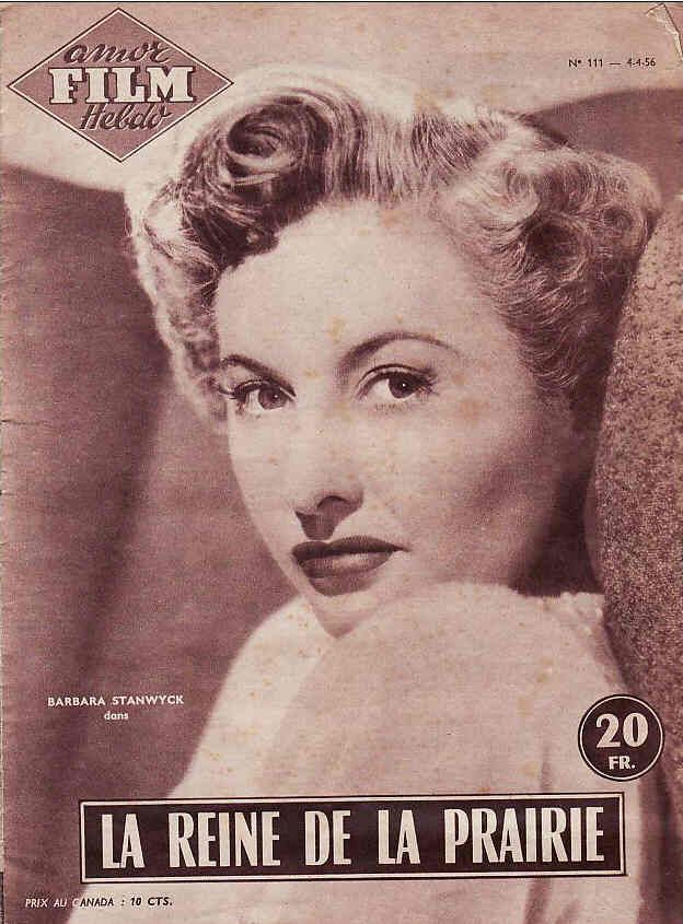 AMOR FILM magazine side cover Issue 111 4 April 1956