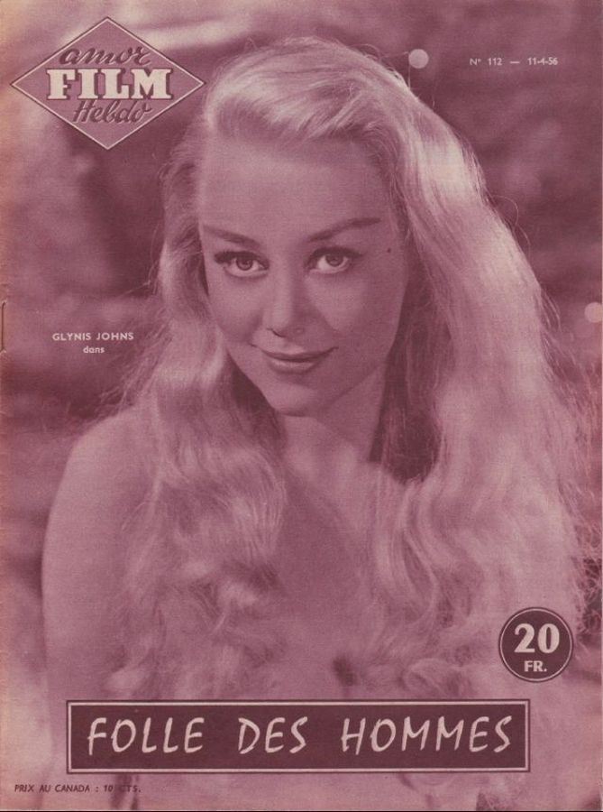 AMOR FILM magazine side cover Issue 112 April 1956