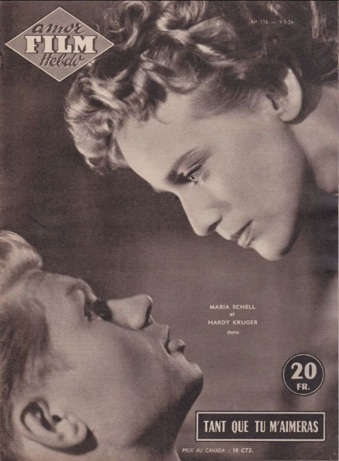 AMOR FILM magazine side cover Issue 116 May 1956
