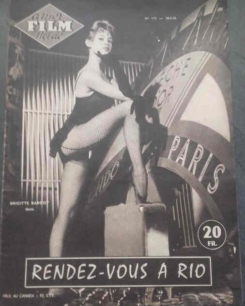 AMOR FILM magazine side cover Issue 119 30 May 1956
