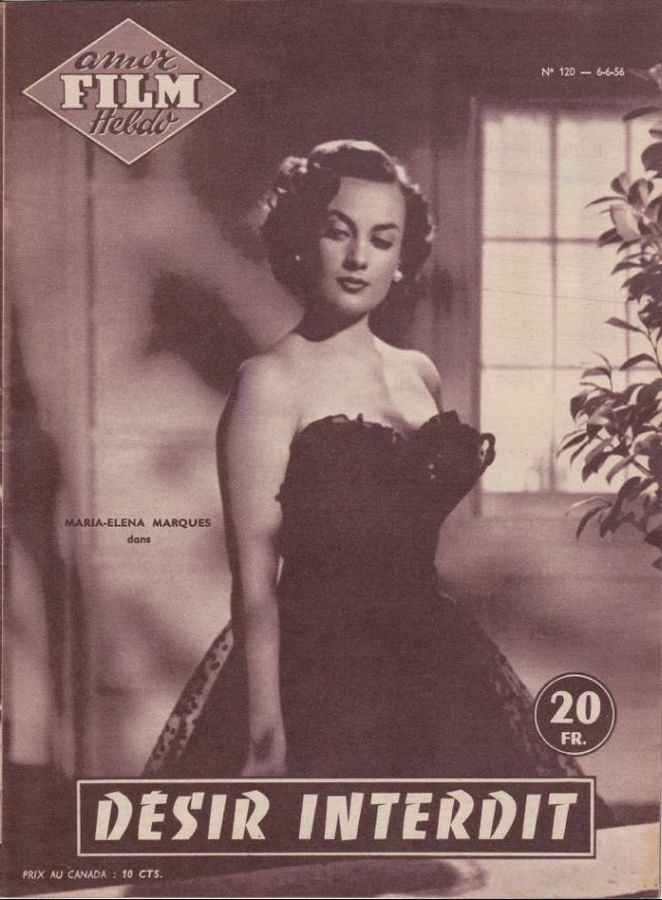 AMOR FILM magazine side cover Issue 120 June 1956