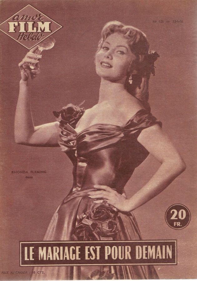 AMOR FILM magazine side cover Issue 121 June 1956