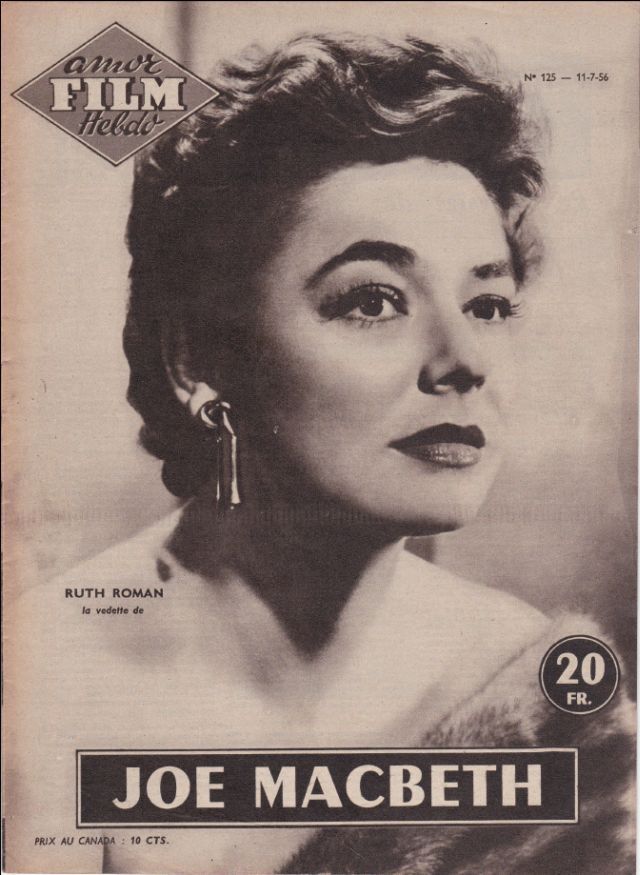 AMOR FILM magazine side cover Issue 125 11 July 1956