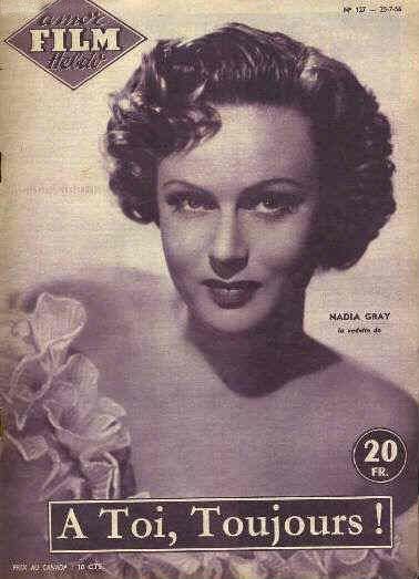 AMOR FILM magazine side cover Issue 127 25 July 1956