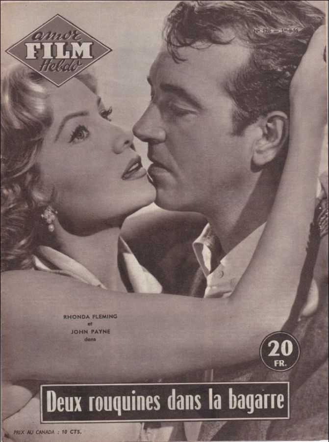 AMOR FILM magazine side cover Issue 128 August 1956