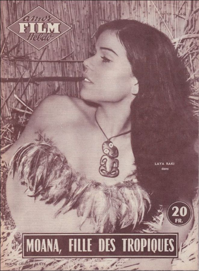 AMOR FILM magazine side cover Issue 129 August 1956