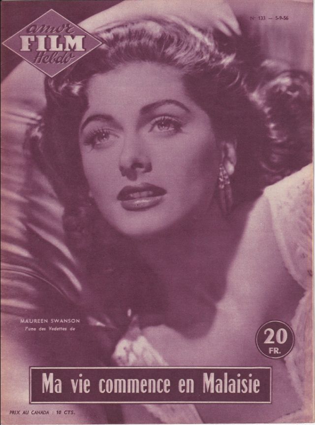 AMOR FILM magazine side cover Issue 133 5 September 1956