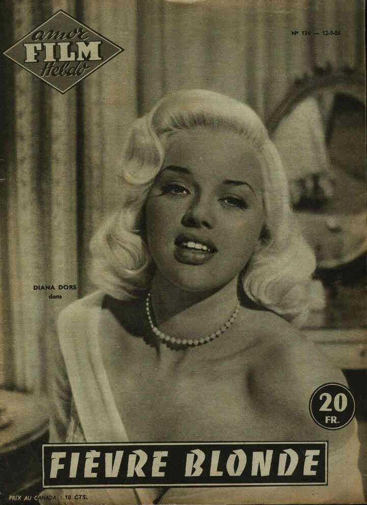 AMOR FILM magazine side cover Issue 134 12 September 1956