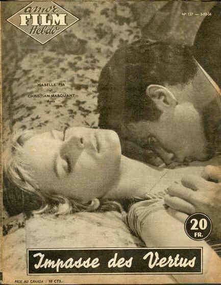 AMOR FILM magazine side cover Issue 137 October 1956