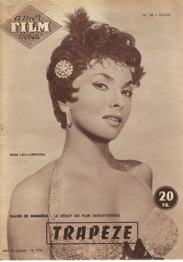 AMOR FILM magazine side cover Issue 138 October 1956