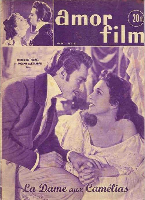 AMOR FILM magazine side cover Issue 14 15 November 1953