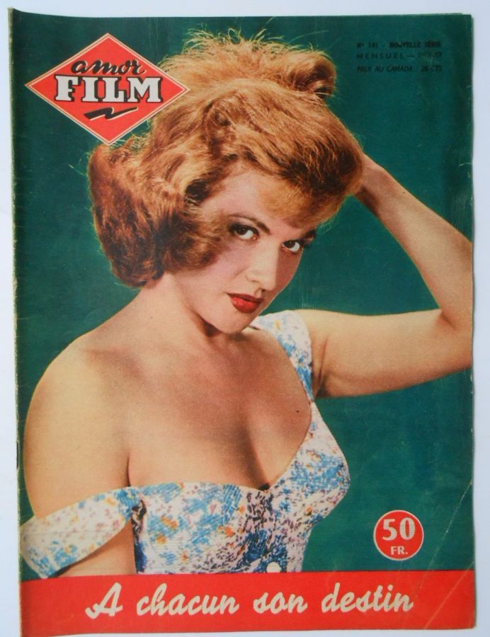 AMOR FILM magazine side cover Issue 141 January 1957