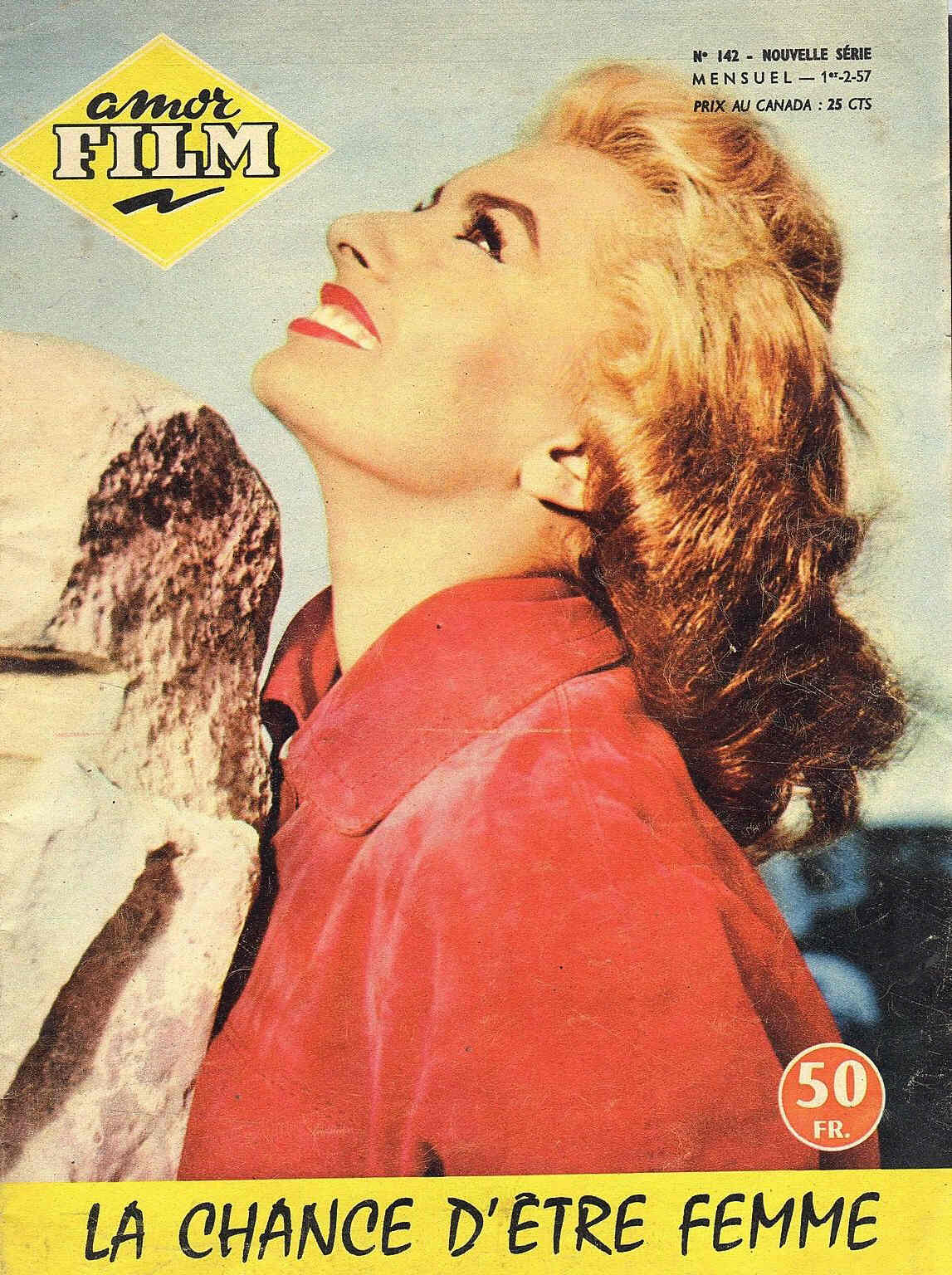 AMOR FILM magazine side cover Issue 142 February 1957