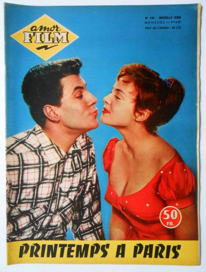 AMOR FILM magazine side cover Issue 144 1 April 1957