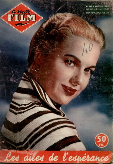 AMOR FILM magazine side cover Issue 145 May 1957