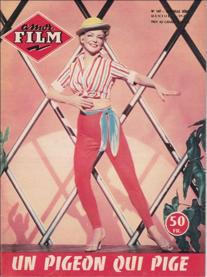AMOR FILM magazine side cover Issue 147 1 July 1957