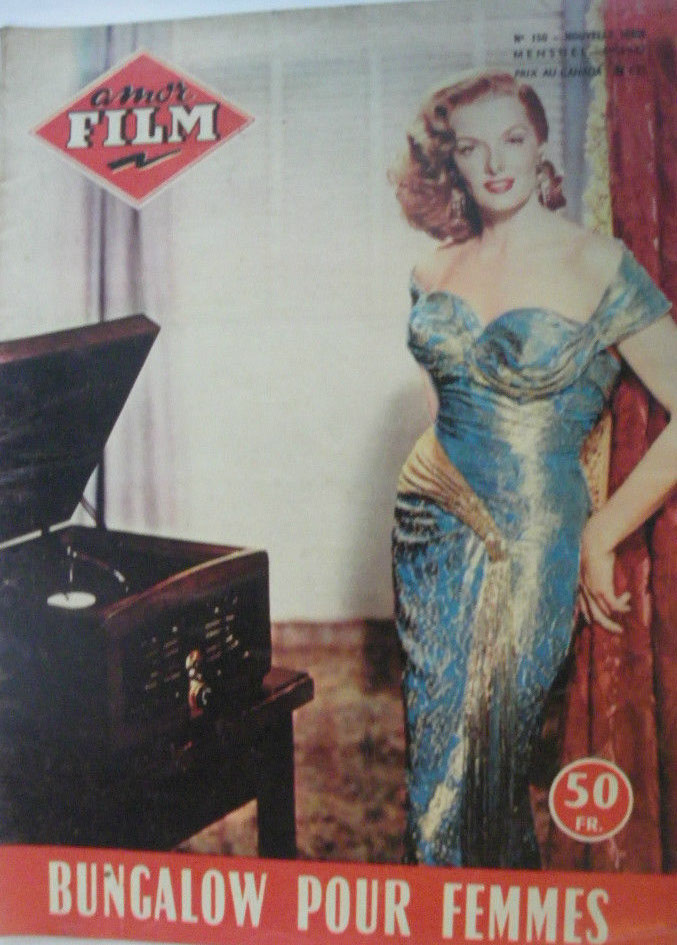 AMOR FILM magazine side cover Issue 150 October 1957