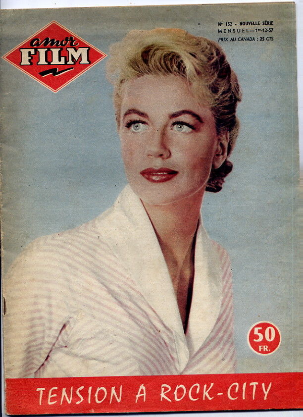 AMOR FILM magazine side cover Issue 152 December 1957