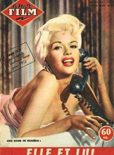 AMOR FILM magazine side cover Issue 153 January 1958
