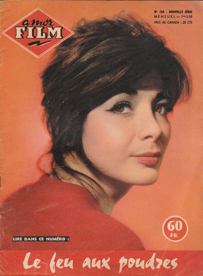 AMOR FILM magazine side cover Issue 154 February 1958