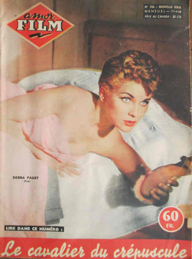AMOR FILM magazine side cover Issue 156 April 1958