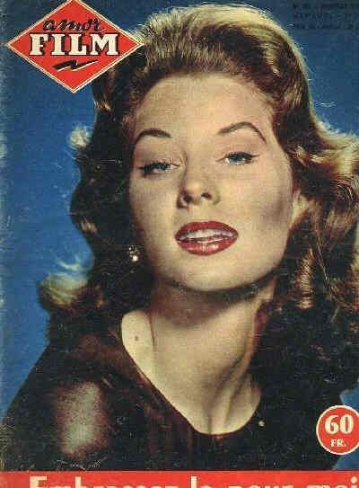 AMOR FILM magazine side cover Issue 157 May 1958