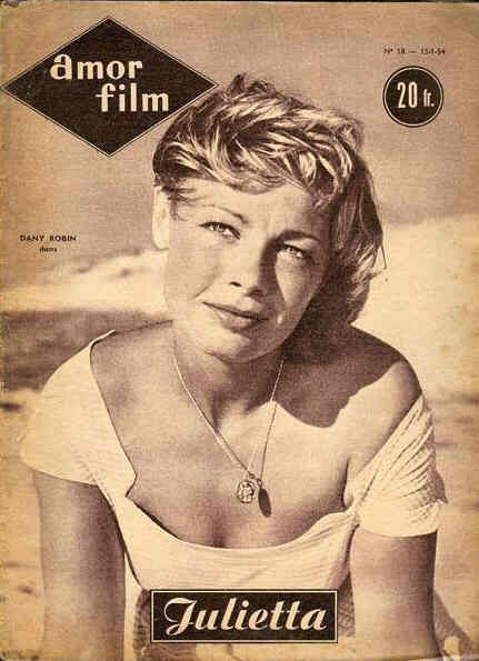AMOR FILM magazine side cover Issue 18 15 January 1954