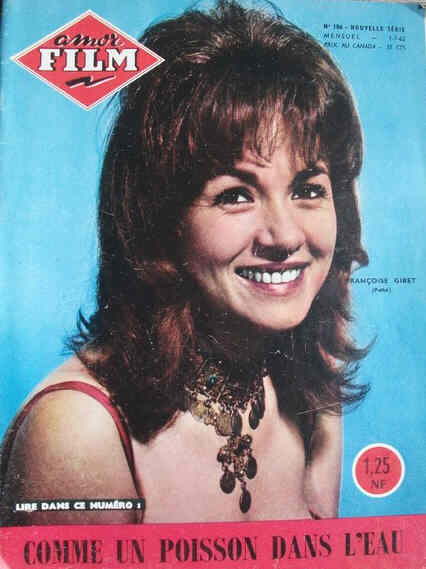 AMOR FILM magazine side cover Issue 186  1962