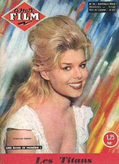 AMOR FILM magazine side cover Issue 191 1 December 1962