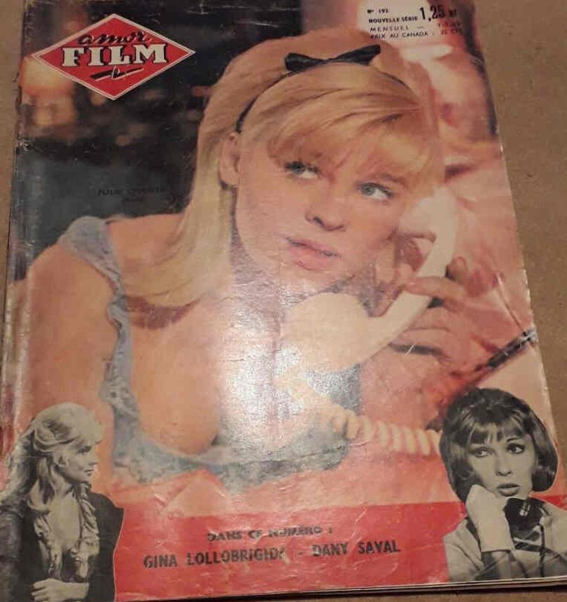 AMOR FILM magazine side cover Issue 192 January 1963