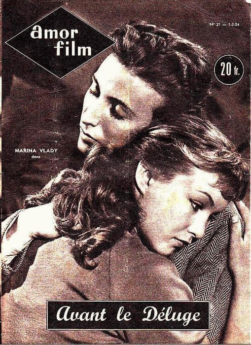 AMOR FILM magazine side cover Issue 21 1 March 1954